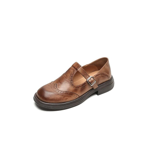 Zapato de cuero elegante